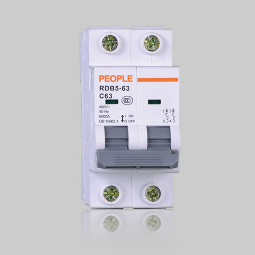 AC-Schutzschalter - RDB5-63 Series - PEOPLE ELE. APPLIANCE GROUP CO., LTD. - Kurzschluss / modular / mit manueller Rücksetzung
