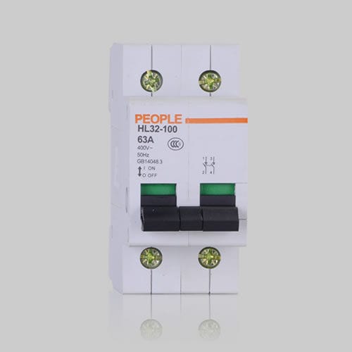 Lasttrennschalter für DIN-Schiene - HL32-100 - PEOPLE ELE. APPLIANCE GROUP CO., LTD. - Industrie