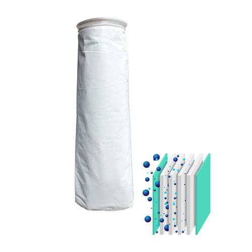 Filterschlauch für Flüssigkeiten - QUALIPOCHE HE20 - Siebec - Polypropylen / Faser / Mehrschicht