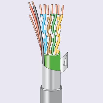 Versorgungs-Stromkabel - Elettronica Conduttori - Daten / Hybrid / mit Kupferschirm