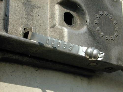 Hochsicherheitsplombe für Container - TYDENSEAL - ETIGO