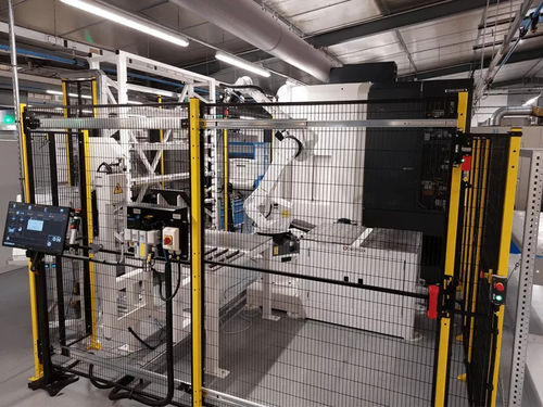 Roboterzelle zum Laden - CU 70 SP - TECAUMA - für Werkzeugmaschinen / hochflexibel
