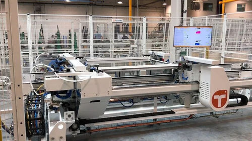 Horizontale Rahmenpresse - TECAUMA - hydraulisch / für Türen und Fenster