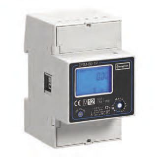 Einphasiger elektrischer Energiezähler - DRM-80-1P - Crompton Instruments - für DIN-Schiene / Modbus / für Wohnhaus