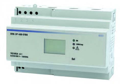 Drehstromzähler - DRK-3P-400-D100 - Crompton Instruments - für DIN-Schiene / 50 Hz / 60 Hz