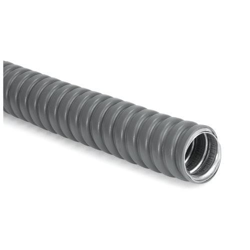 Well-Hülle - PCS10-GS/PVC-GY - HellermannTyton - für Kabel / für Elektrokabel / galvanisiertem Stahl