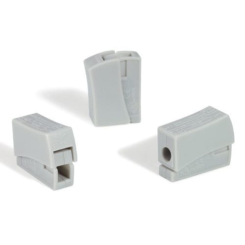 Steckbarer Klemmenblock - HECL-2/1-PA66-WH - HellermannTyton - Zugfederanschluss
