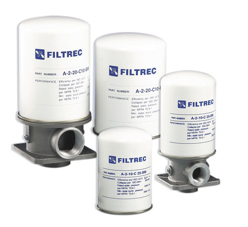 Patronen-Filtergehäuse - FA-2 series - FILTREC S.p.A. - für Öl