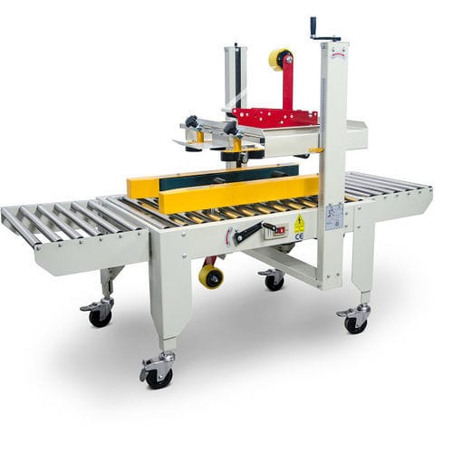 Faltschachtel-Verschließmaschine / Doppelklappen - KP-S series - Shanghai Kingrun Machinery Equipment CO., LTD - mit Klebeband / vollautomatisch