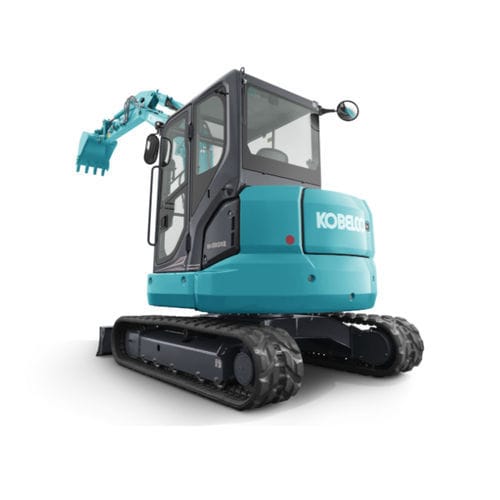 Minibagger - SK50SRX-7E - Kobelco Construction Machinery Europe B.V. - mittelgroß / auf Raupen / Diesel