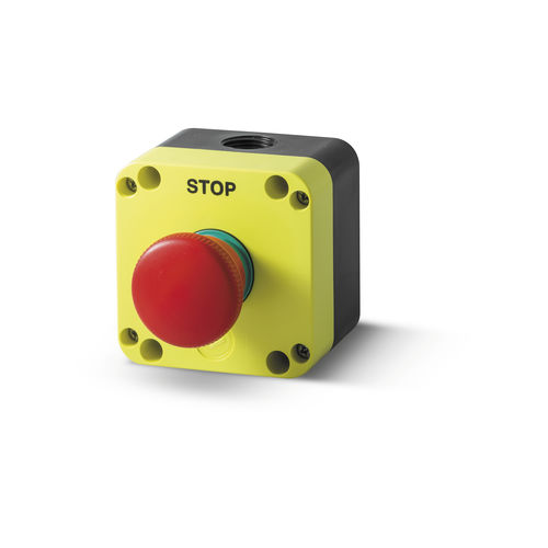 Pilzkopf-Drucktaster - PQ01P4N - Stop d'emergenza ø40 push-pull - Giovenzana International B.V. - Notausschalter
