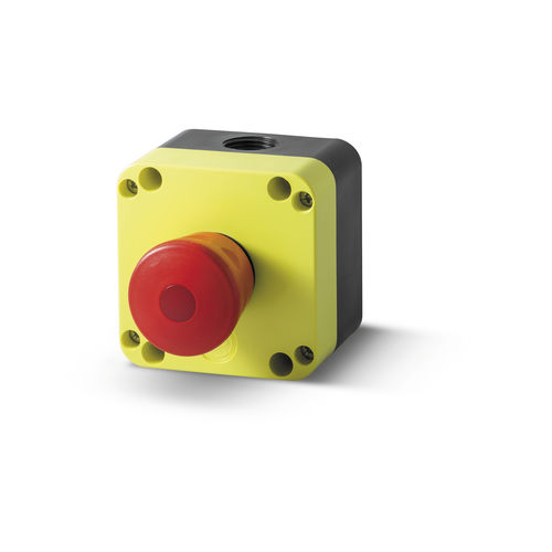 Pilzkopf-Drucktaster - PQ01P4L - Stop d'emergenza ø40 push-pull con visione - Giovenzana International B.V. - Notausschalter
