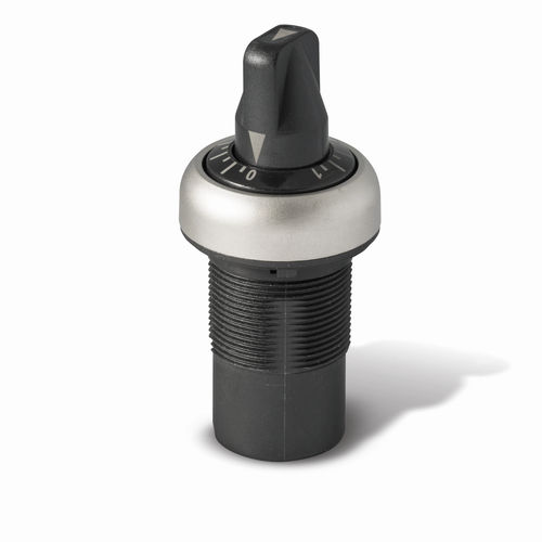 Drehbarer Potentiometer - PPPTNNL1K - Potenziometro NICKEL LINE - Giovenzana International B.V. - manuell / für Industrieanwendungen