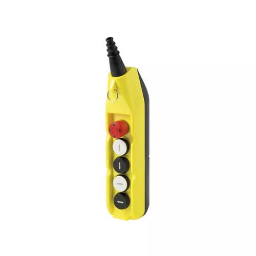 Handbediengerät mit 5 Tasten - PL05MT - Giovenzana International B.V. - IP65 / NEMA 4X / Notausschalter