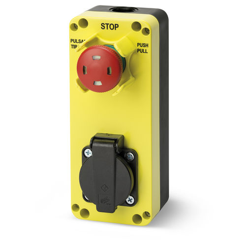 Pilzdrucktaster - GM406/EU - Giovenzana International B.V. - Notausschalter / IP65 / elektromechanisch