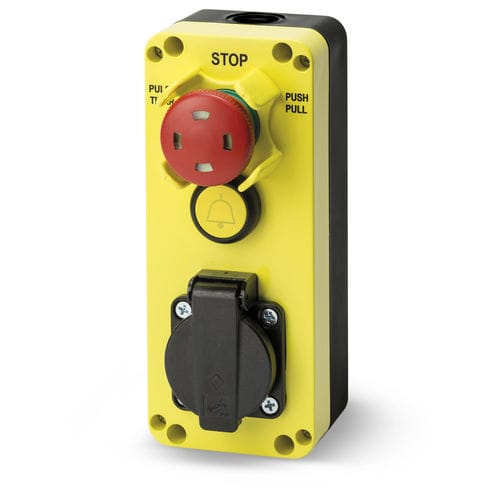 Pilzdrucktaster - GM401 - Giovenzana International B.V. - Notausschalter / IP65 / elektromechanisch