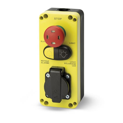 Pilzdrucktaster - GM491 - Giovenzana International B.V. - Notausschalter / IP65 / elektromechanisch