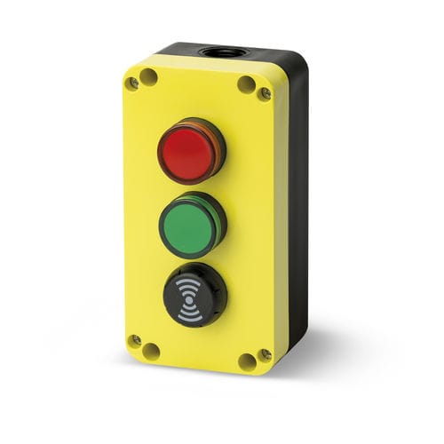 Handbediengerät mit 3 Tasten - GM419 - Giovenzana International B.V. - IP65 / NEMA 4X / Thermoplast