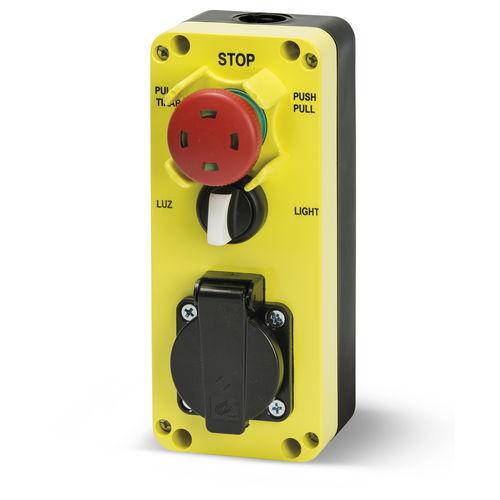 Pilzdrucktaster - GM403A - Giovenzana International B.V. - Notausschalter / IP54 / elektromechanisch
