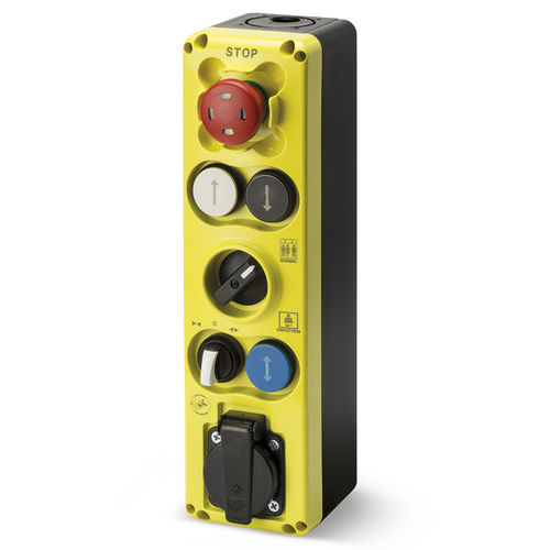 Handbediengerät mit 6 Tasten - GM757 - Giovenzana International B.V. - IP54 / Push-Pull