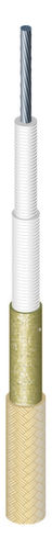 Isolierter Leitungsdraht - SILICABLE® Style 5107 - OMERIN - Kupfer / Glasfaser / weich