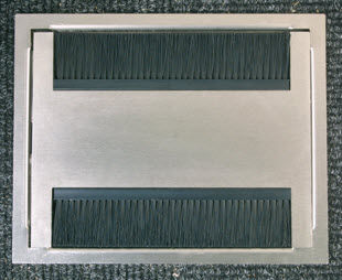 Kabeldurchführung für Aufbau - 200 x 160 mm - Woertz