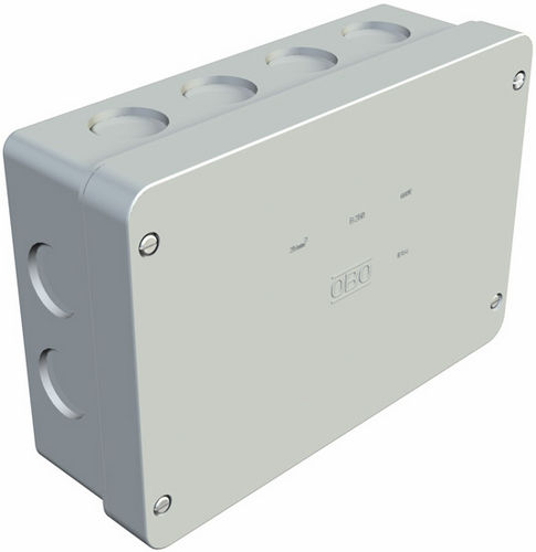 Wandmontierte Abzweigdose - 660 V, IP54 | B series  - OBO Bettermann - IP54 / Kunststoff / mit Vorprägungen