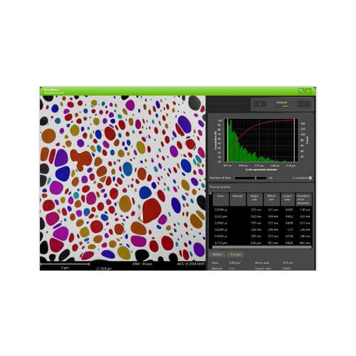 Analysesoftware - PoroMetric  - THERMO FISHER SCIENTIFIC - MATERIALS SCIENCE - für Abfolgeplanung / SEM / automatisiert