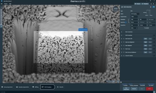Software zur Diffraktionsanalyse von rückgestreuten Elektronen - Auto Slice & View 5 - THERMO FISHER SCIENTIFIC - MATERIALS SCIENCE - Acquise / Mapping / SEM