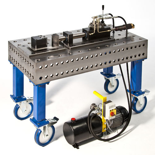 Hydraulische Biegemaschine - X1 - Gelber-Bieger GmbH - für Flachprofile / robust / für Schweißtisch