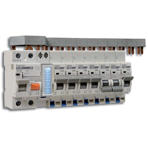 Einphasiger elektrischer Energiezähler - MTZ-KWD - DIGITAL ELECTRIC - für DIN-Schiene / mit LCD-Display / für Wohnhaus