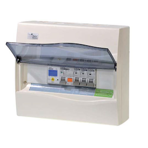Voll ausgestattetes Elektrogehäuse - DIGITAL ELECTRIC - wandmontiert / Polycarbonat / ABS