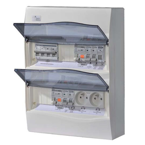 Voll ausgestattetes Elektrogehäuse - DIGITAL ELECTRIC - wandmontiert / Polycarbonat / ABS