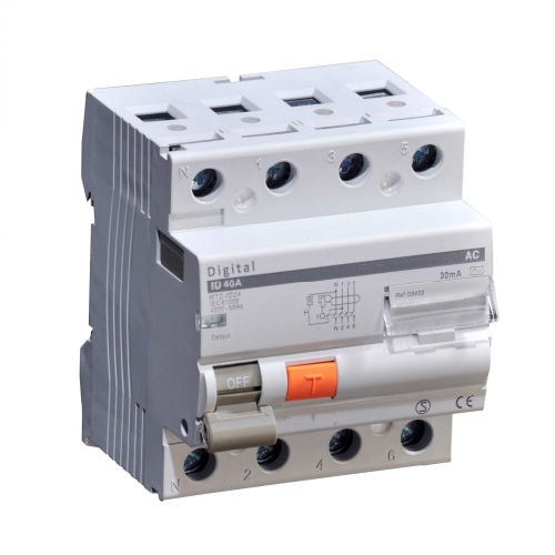 AC-Fehlerstromschutzschalter - DIGITAL ELECTRIC - einphasig / dreiphasig / zweipolig
