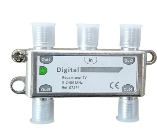 Passiver Verteiler - 07274 - DIGITAL ELECTRIC - CATV / für DIN-Schiene
