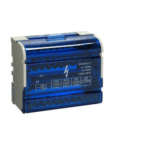 Leistungsverteiler - 41522 - DIGITAL ELECTRIC - isoliert / für DIN-Schiene