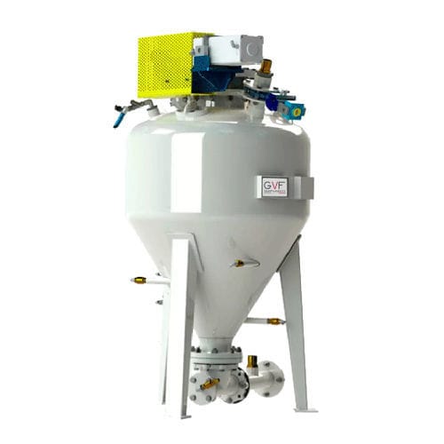 Pneumatische Förderanlage / in verdichteter Phase - GA - GVF Impianti Srl - für Granulat / für Transport / für Schüttgüter