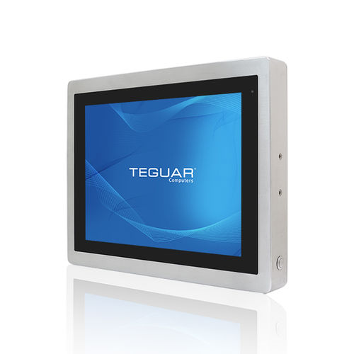 Wasserdichter Monitor - TSD-45-12 - Teguar - TFT-LCD / kapazitive Projektionstechnologie / mit resisitivem Touchscreen