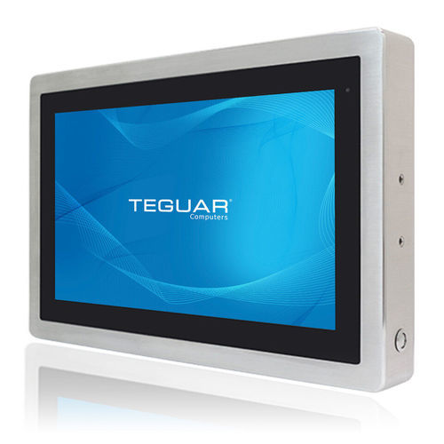 HMI mit resisitivem Touchscreen - TS-5645-16 - Teguar - kapazitive Projektionstechnologie / einbaufähig / mit VESA-Montage
