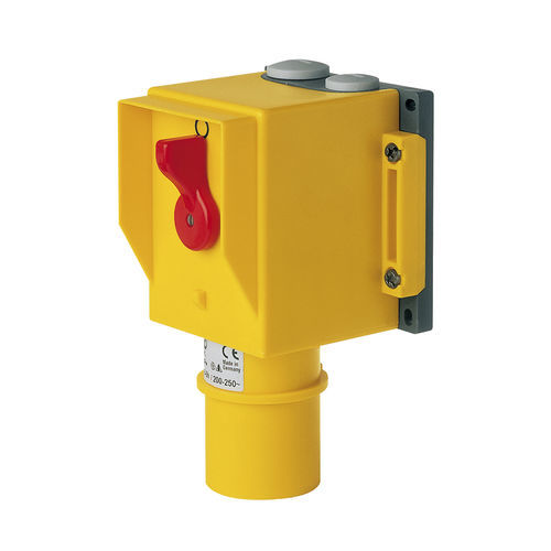 Hauptschalter mit Steckdosen - CGF2 01 316/6h- CT7/6-SE-GRX - ELEKTRA TAILFINGEN Schaltgeräte GmbH & Co. KG - Niederspannung / 3-polig / zweipolig