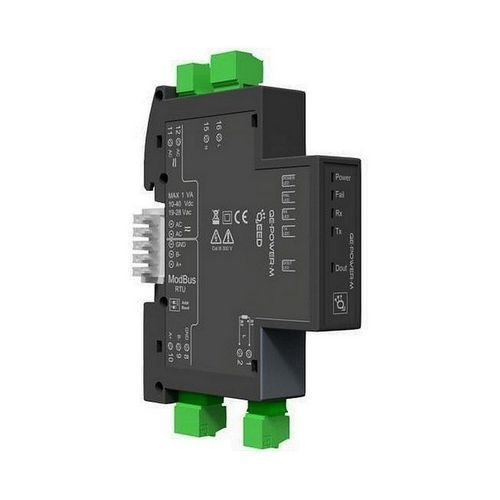 Einphasiger elektrischer Energiezähler - QE-POWER-M - qeed - für DIN-Schiene / RS-485 / Modbus