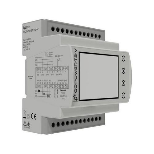 Drehstromzähler - QC-POWER-T2-V - qeed - für DIN-Schiene / 50 Hz / RS-485