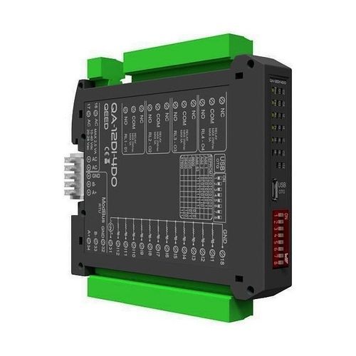 Digitales E/A-Modul - QA-12DI-4DO - qeed - Modbus RTU / Serie / USB