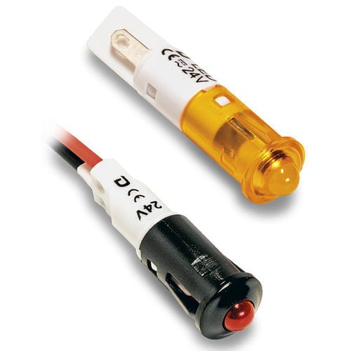 Permanenter Leuchtmelder - D-2204 - DELECSA - LED / für Schalttafeleinbau / IP54