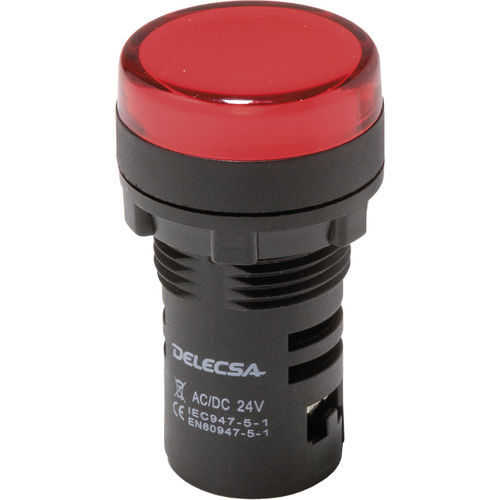 LED-Leuchtmelder - D-7022 - DELECSA - für Schalttafeleinbau / IP65 / AC/DC