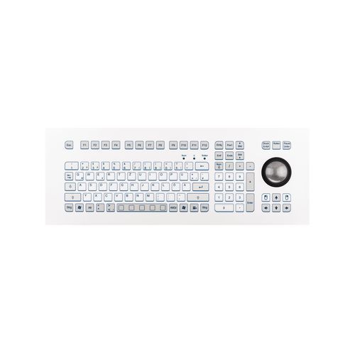 Desktop-Tastatur - TKS-105c-TB50oF80 - GETT Gerätetechnik GmbH - mit mechanischen Tasten / 105 Tasten / Industrie