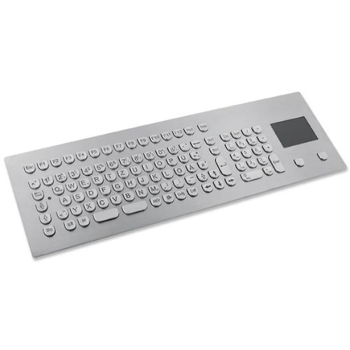 Einbaufähige Tastatur - TKV-105-TOUCH-MODUL - GETT Gerätetechnik GmbH - mit mechanischen Tasten / 105 Tasten / Touchpad