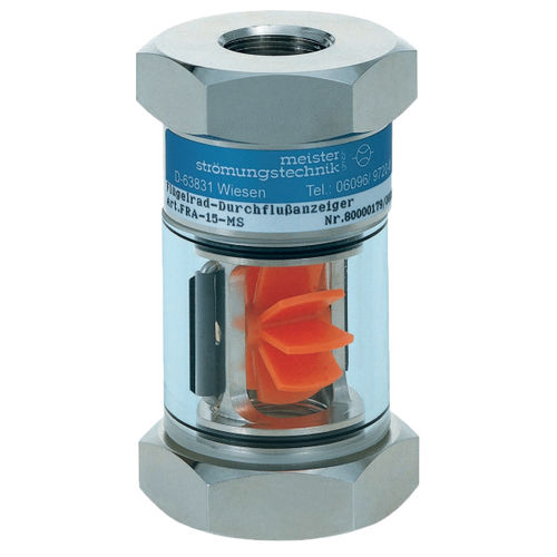 Durchflussanzeiger - FRA series - Meister Strömungstechnik GmbH - Impeller / Inline