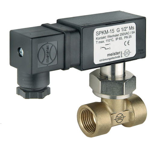 Magnet-Durchflusswächter - SPKM - Meister Strömungstechnik GmbH - Paddel / für Flüssigkeiten / Inline