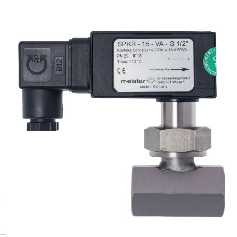 Magnet-Durchflusswächter - SPKR - Meister Strömungstechnik GmbH - Reed / Paddel / für Flüssigkeiten